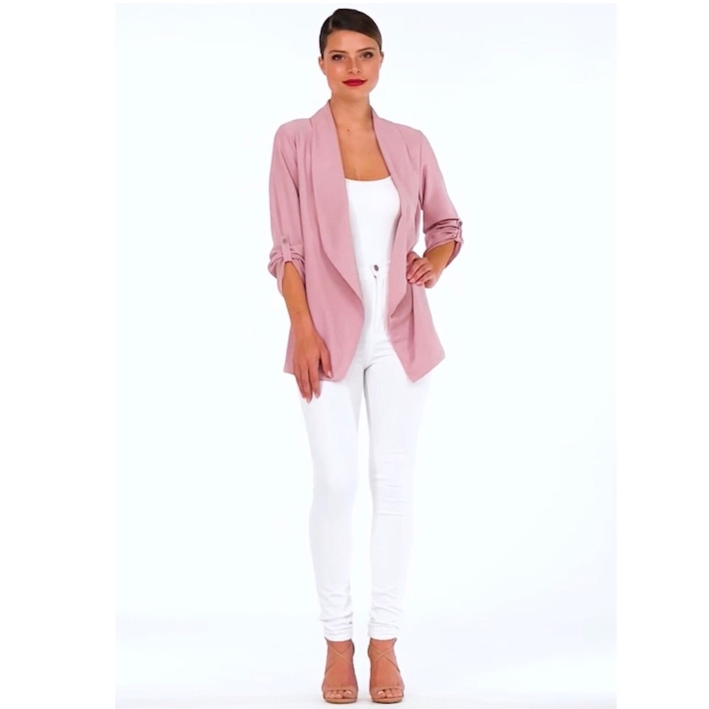 Baby Pink Blazer - Picture 2 of 8